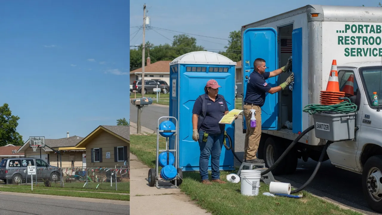 Porta Potty Rental in Oregonia, OH near me